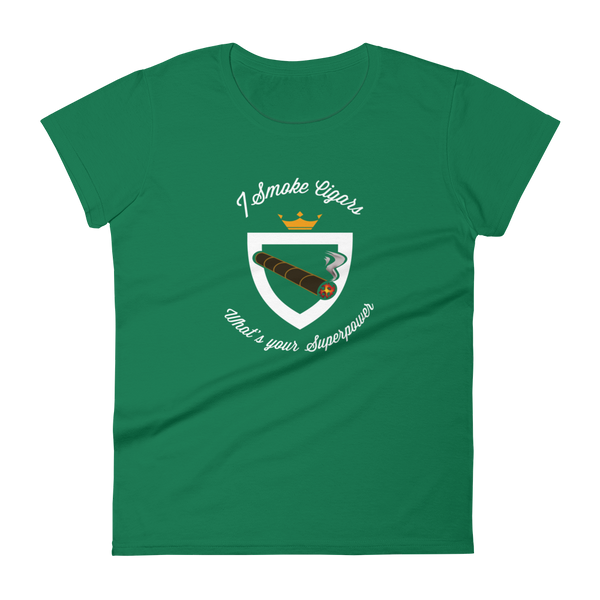 I Smoke Cigars whats your Superpower - T-shirt - Quotable Tees Online