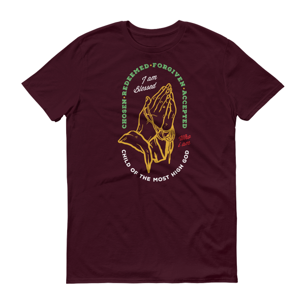 Chosen • Redeemed • Forgiven • Accepted -  T-Shirt - Quotable Tees Online
