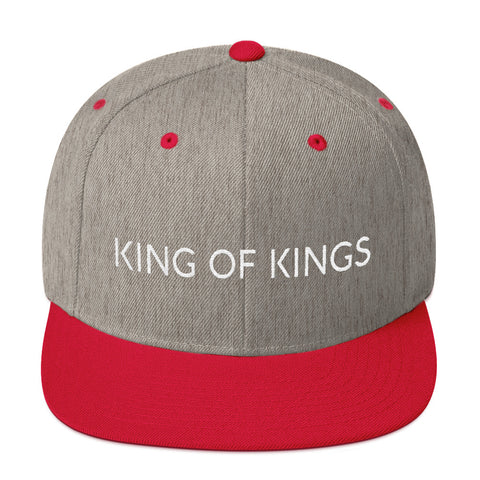 King of Kings - Snapback Hat - Quotable Tees Online
