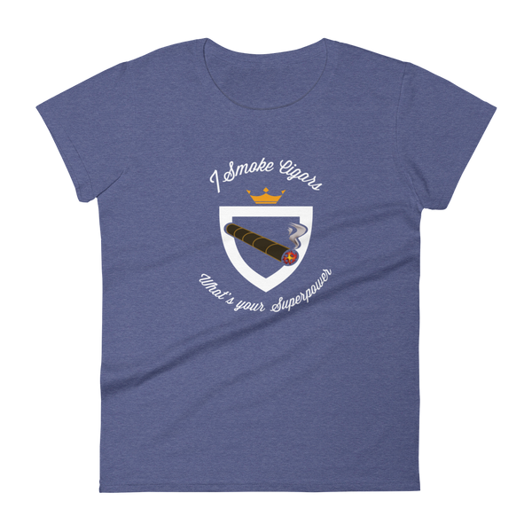 I Smoke Cigars whats your Superpower - T-shirt - Quotable Tees Online