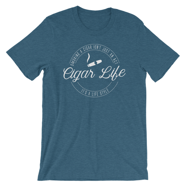 Cigar Life - Unisex T-Shirt - Quotable Tees Online