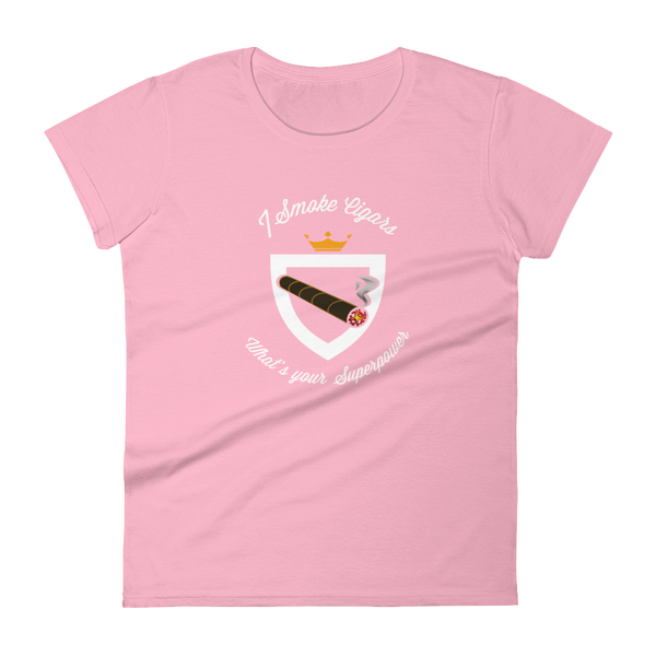 I Smoke Cigars whats your Superpower - T-shirt - Quotable Tees Online