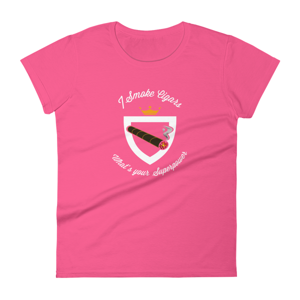 I Smoke Cigars whats your Superpower - T-shirt - Quotable Tees Online