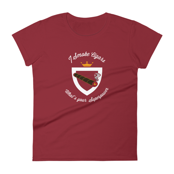 I Smoke Cigars whats your Superpower - T-shirt - Quotable Tees Online