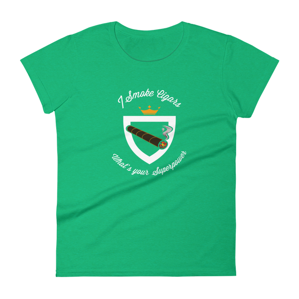 I Smoke Cigars whats your Superpower - T-shirt - Quotable Tees Online