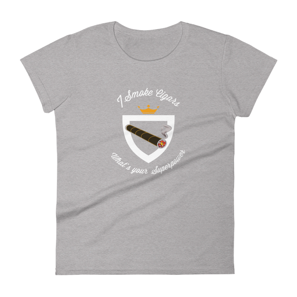 I Smoke Cigars whats your Superpower - T-shirt - Quotable Tees Online