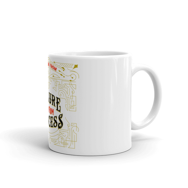 WE LEARN FROM FAILURE - Mug - Quotable Tees Online