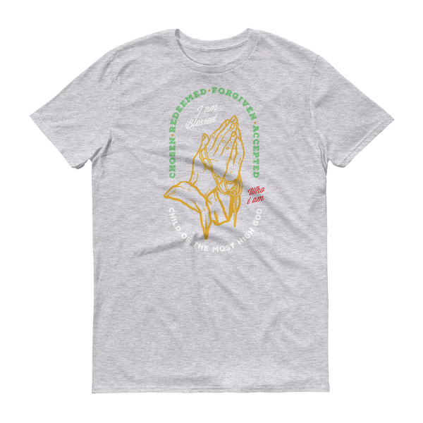 Chosen • Redeemed • Forgiven • Accepted -  T-Shirt - Quotable Tees Online