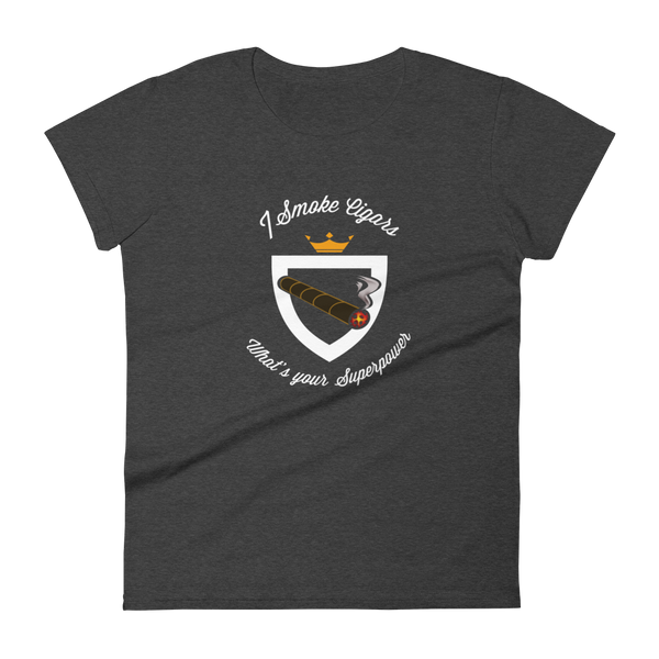 I Smoke Cigars whats your Superpower - T-shirt - Quotable Tees Online
