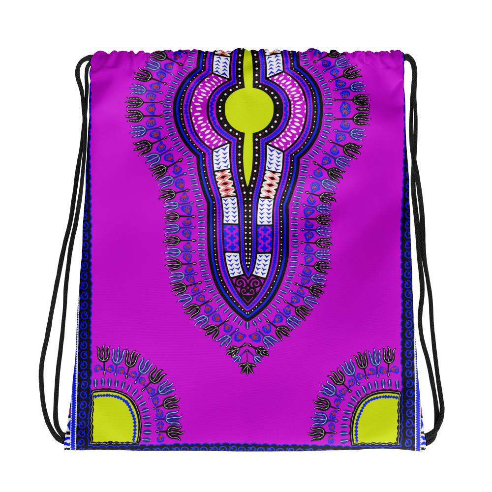 Dashiki drawstring bag | Exclusively at Quotableteesonline.com - Quotable Tees Online
