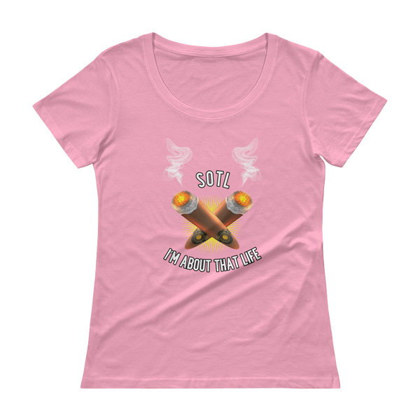 Sisters Of The Leaf - Scoopneck T-Shirt - Quotable Tees Online