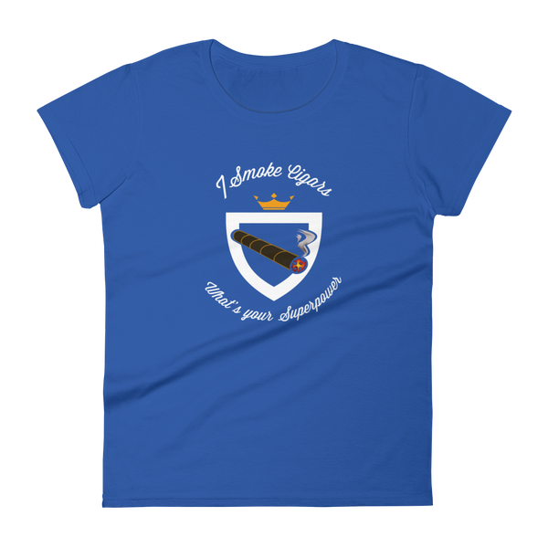 I Smoke Cigars whats your Superpower - T-shirt - Quotable Tees Online